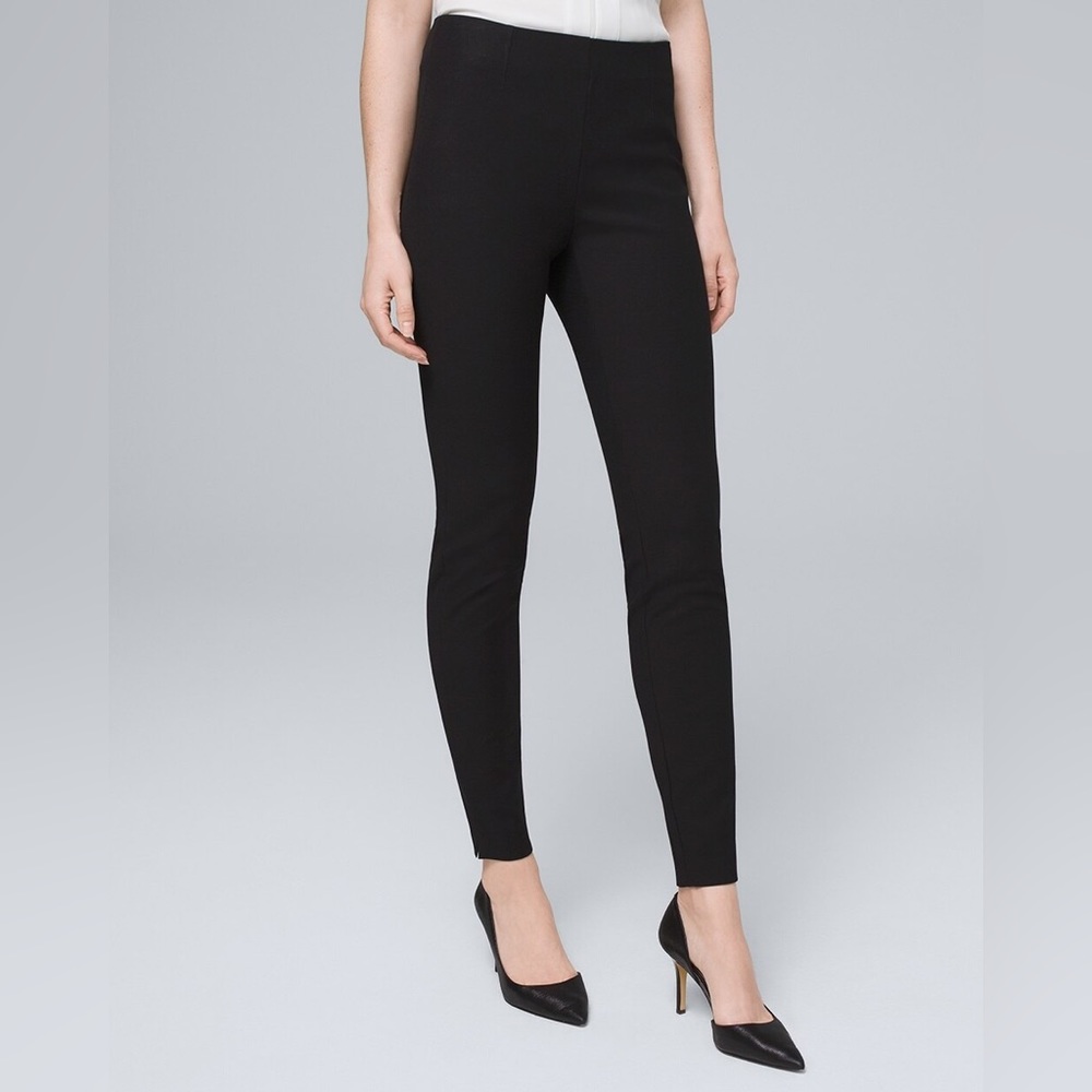 WHBM PETITE COMFORT STRETCH SKINNY ANKLE PANTS Size 00P